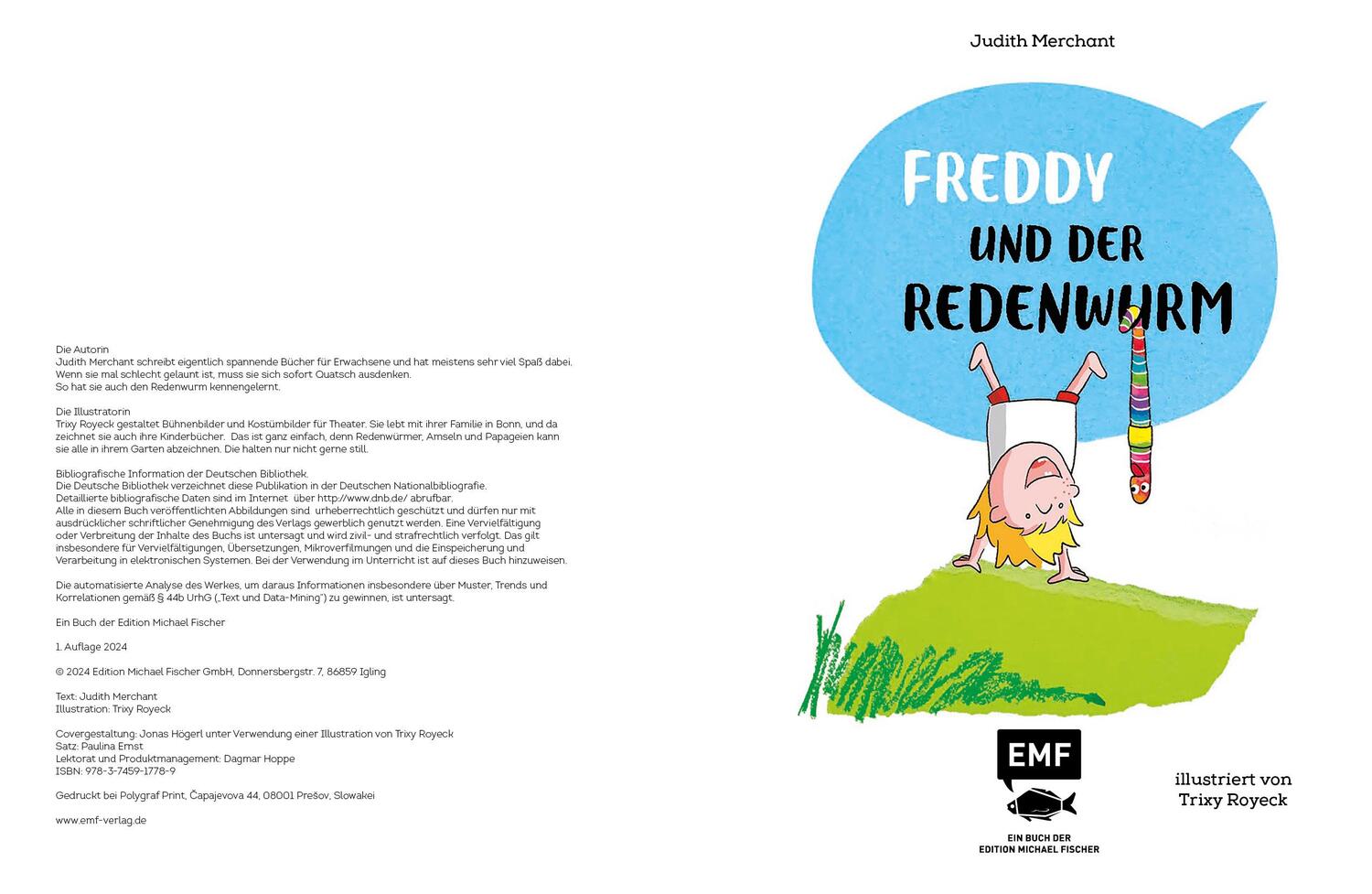 Bild: 9783745917789 | Freddy und der Redenwurm | Judith Merchant | Buch | 56 S. | Deutsch