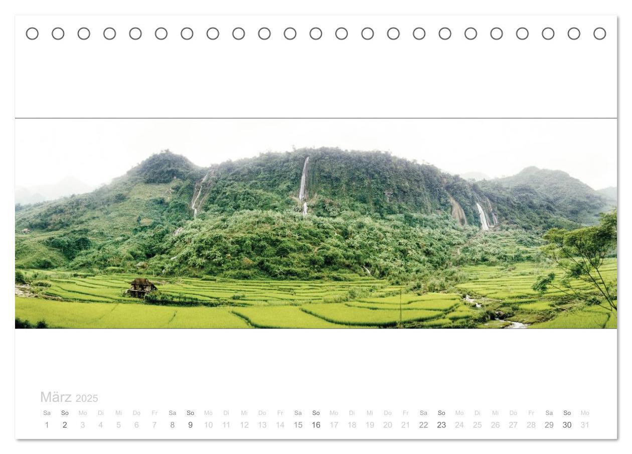 Bild: 9783435686193 | Vietnam Panorama (Tischkalender 2025 DIN A5 quer), CALVENDO...