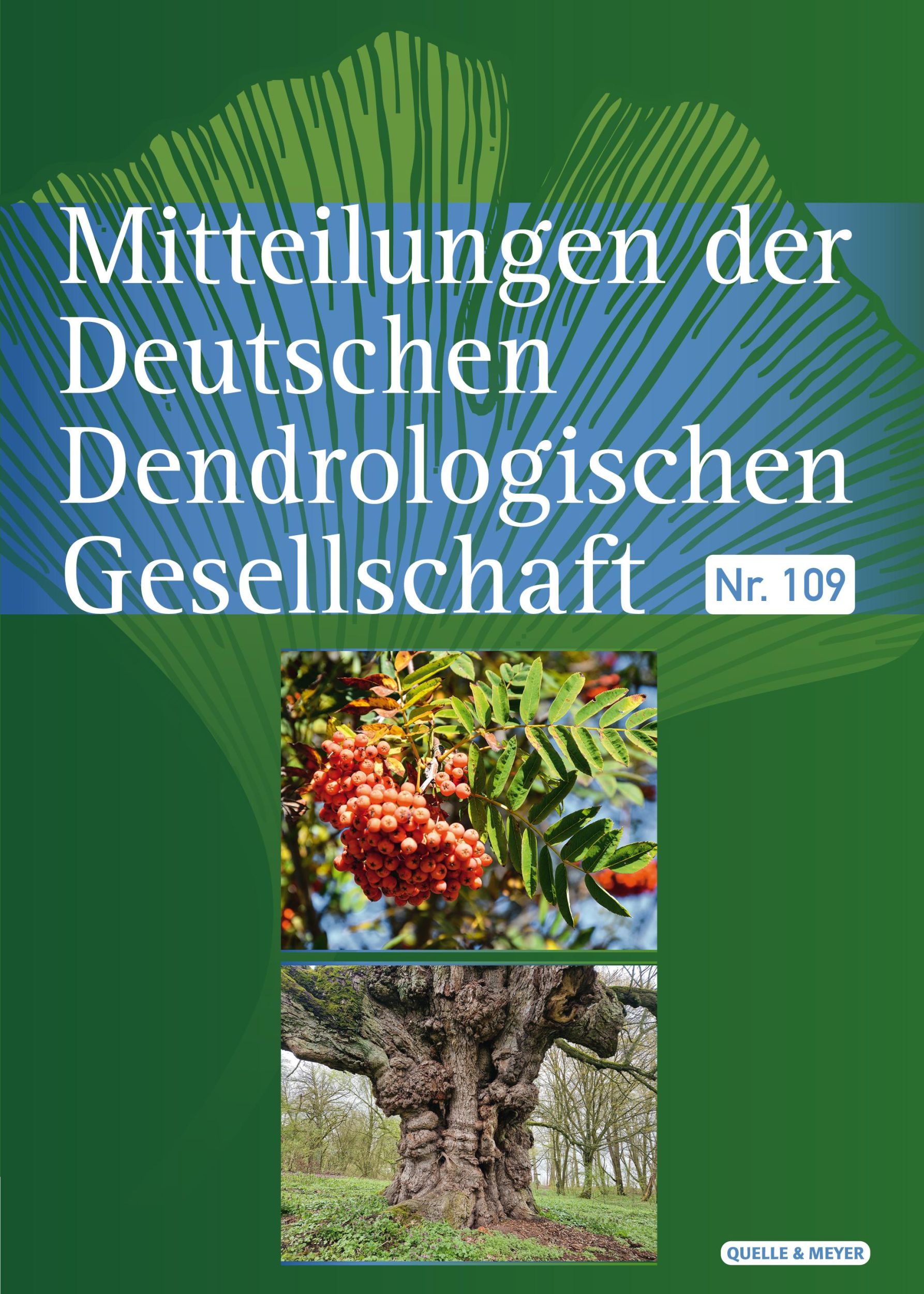 Cover: 9783494019826 | Mitteilungen der Deutschen Dendrologischen Gesellschaft | Nr. 109