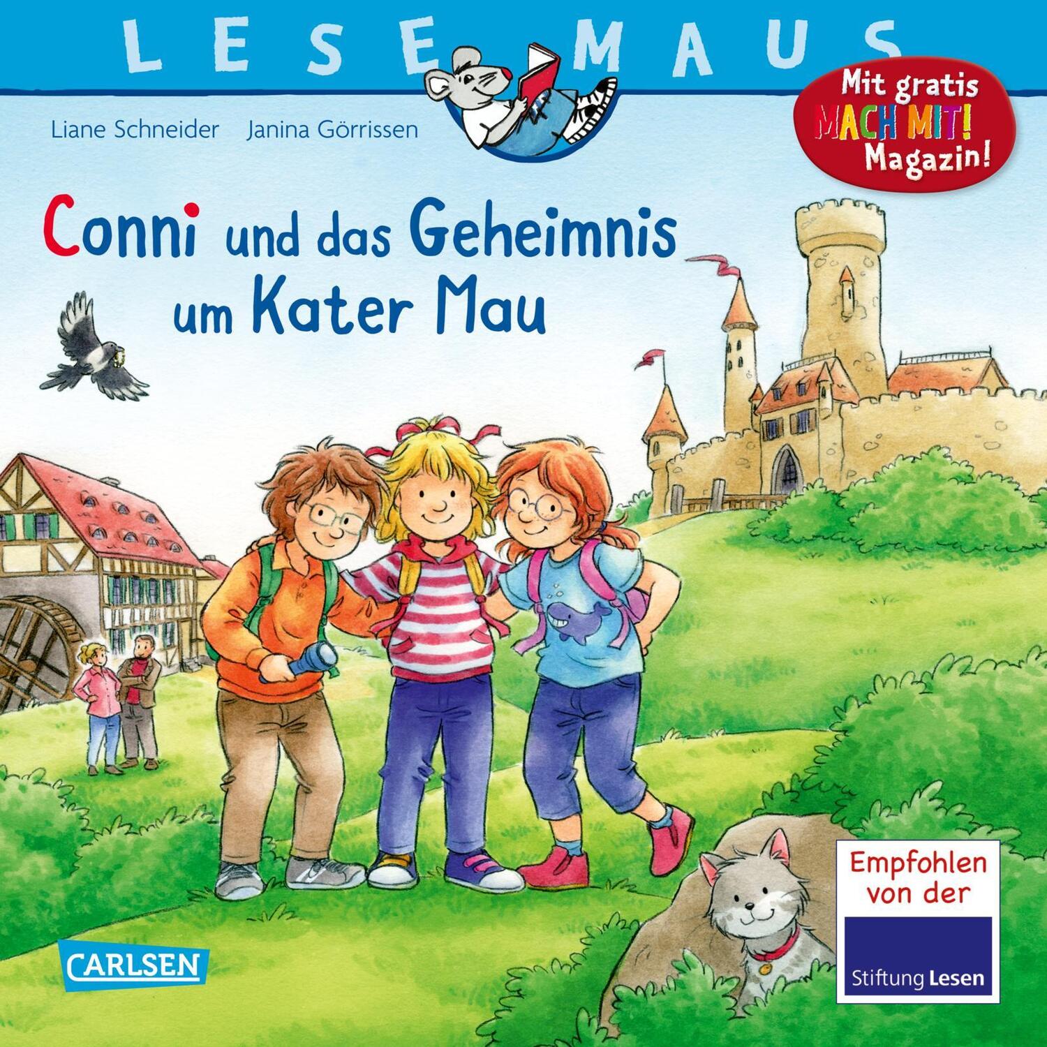 Cover: 9783551080165 | LESEMAUS 16: Conni und das Geheimnis um Kater Mau | Liane Schneider