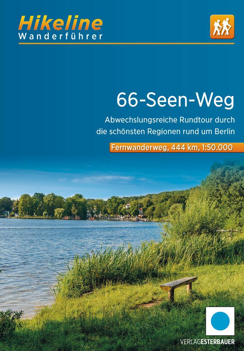 Cover: 9783850009621 | Fernwanderweg 66-Seen-Weg | Taschenbuch | Hikeline Wanderführer | 2021