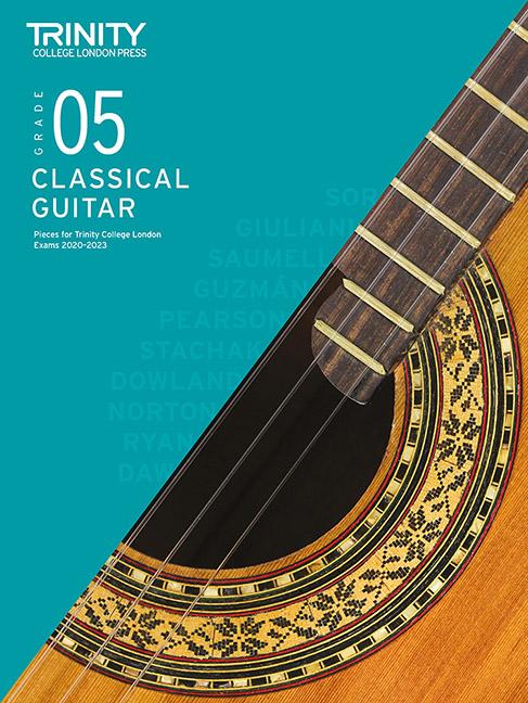 Cover: 9780857368355 | Trinity College London Guitar Exam Pieces 2020-2023: Grade 5 | London