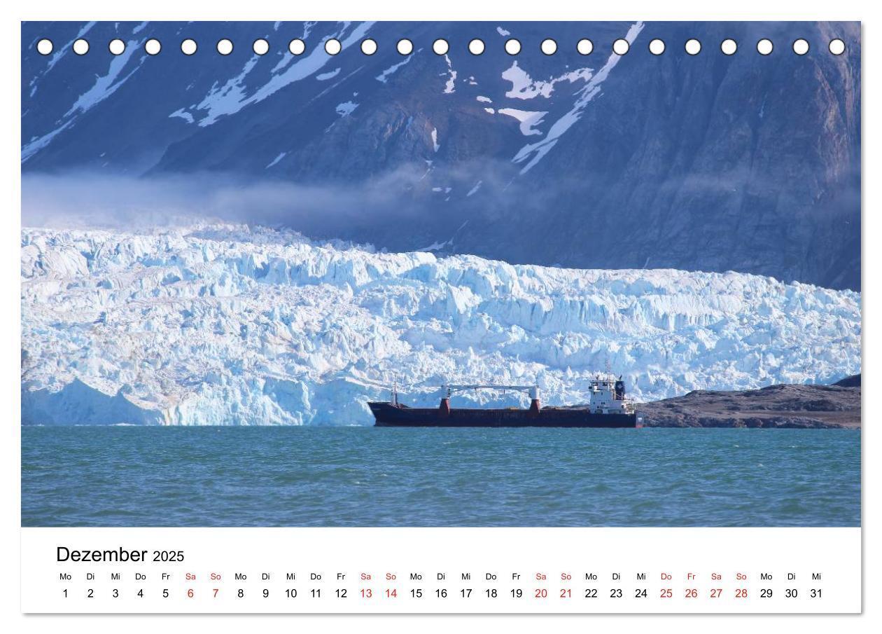 Bild: 9783435745555 | Svalbard 2025 (Tischkalender 2025 DIN A5 quer), CALVENDO...