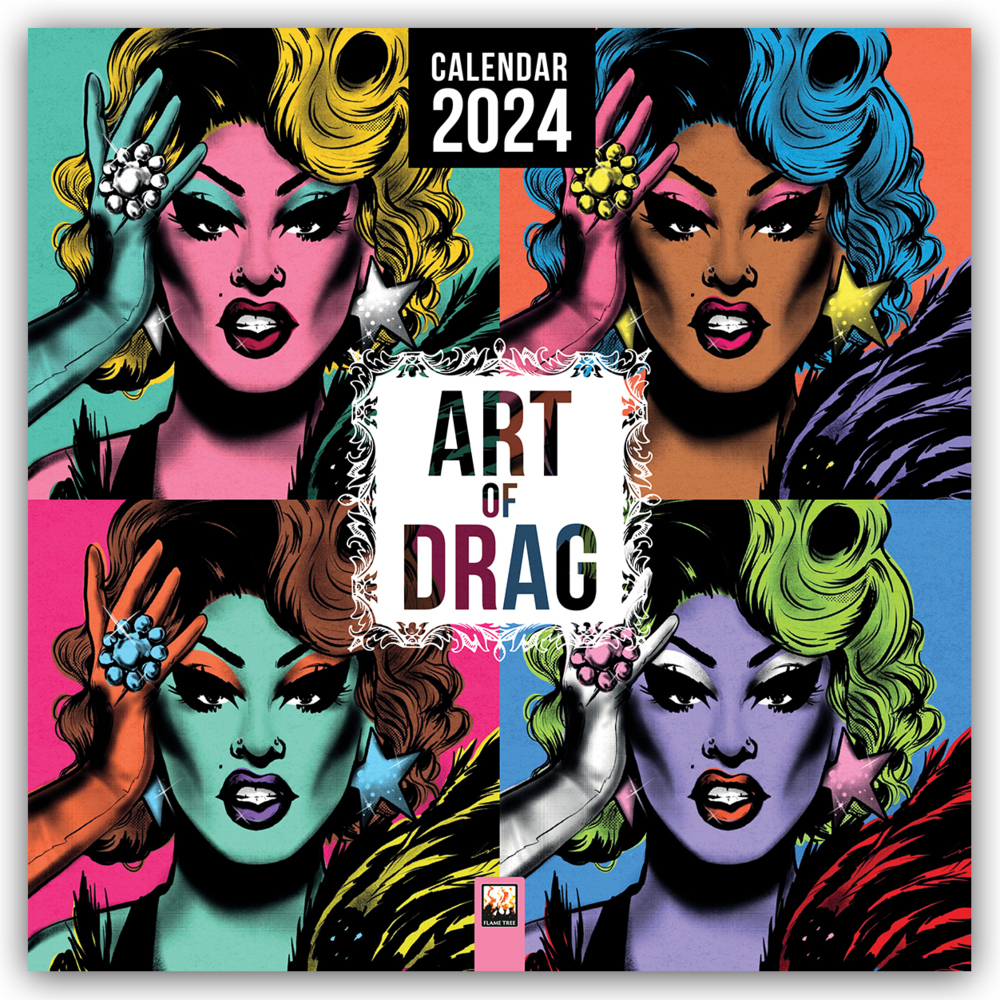 Cover: 9781804174135 | Art of Drag 2024 | Original Flame Tree Publishing-Kalender [Kalender]