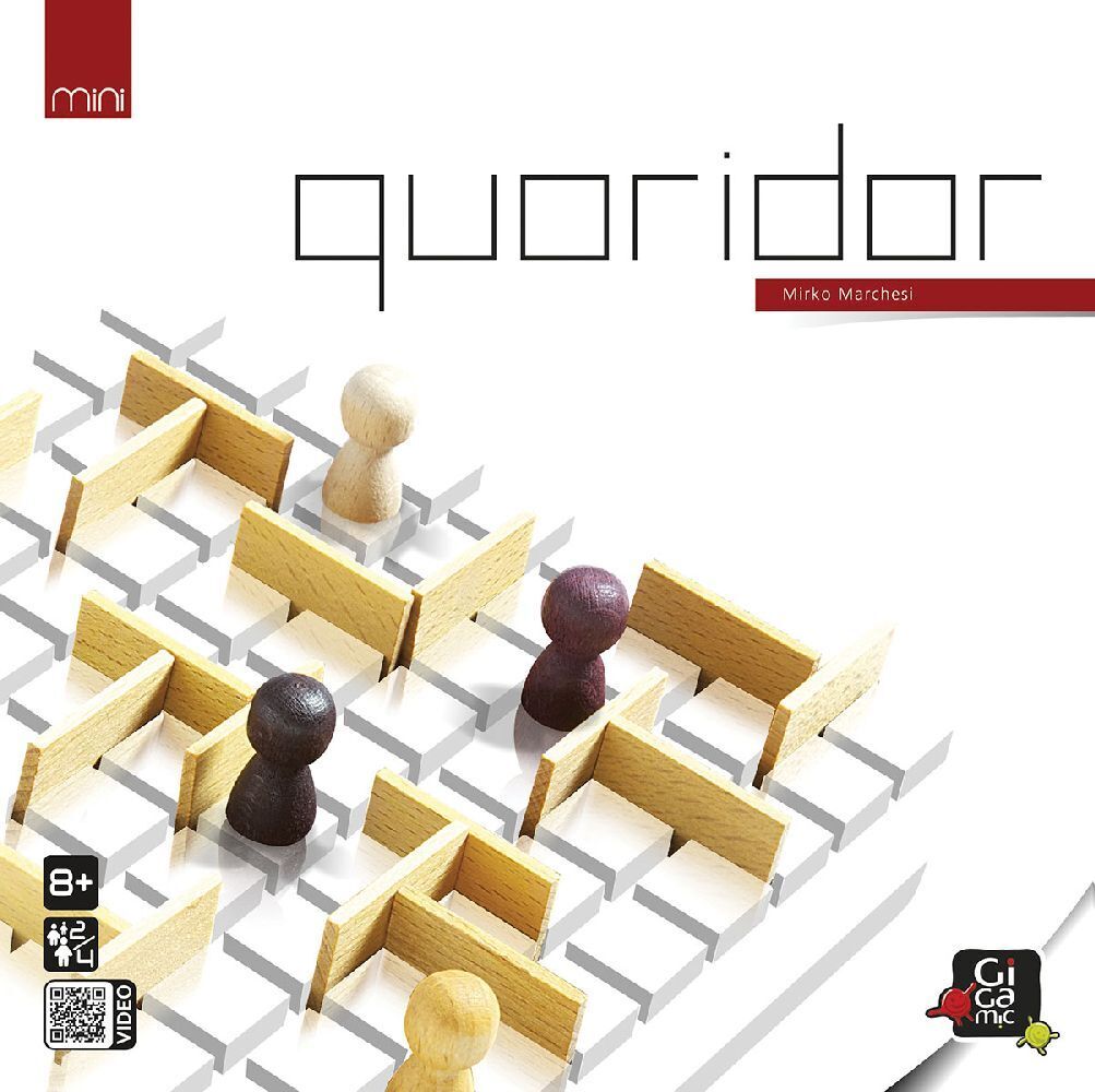 Cover: 3421273323424 | Quoridor mini | Mirko Marchesi | Spiel | In Spielebox | 2023 | Gigamic
