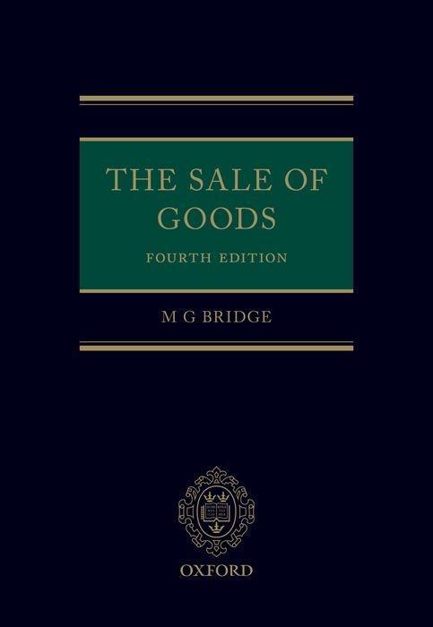 Cover: 9780198832720 | The Sale of Goods | Michael Bridge | Buch | Gebunden | Englisch | 2020