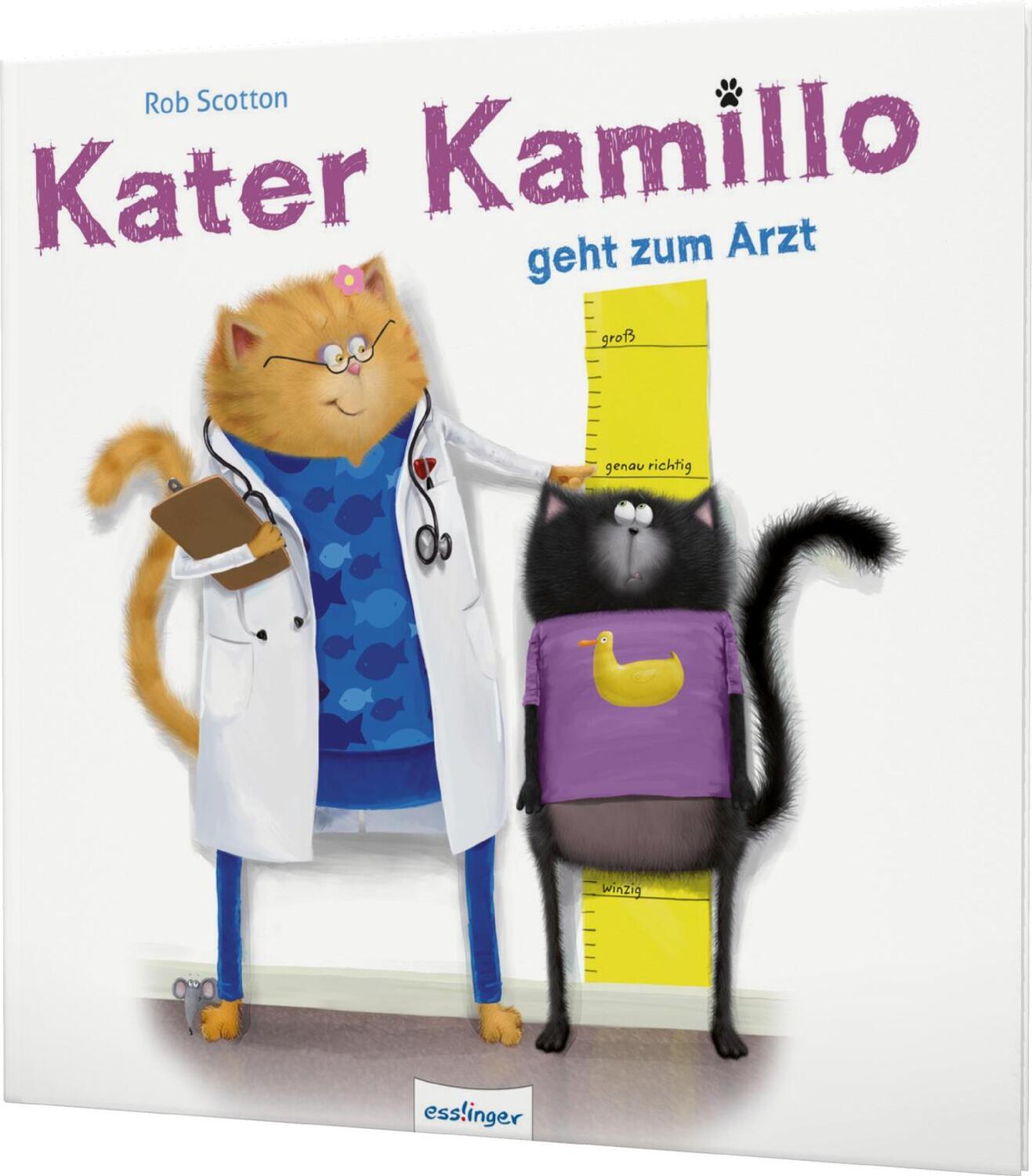 Cover: 9783480234387 | Kater Kamillo geht zum Arzt | Rob Scotton | Buch | 32 S. | Deutsch