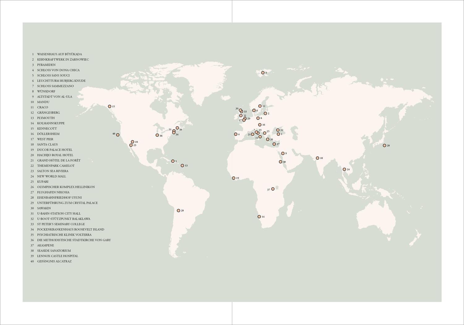 Bild: 9783791389042 | Atlas der vergessenen Orte | May I Arts and Media Ltd. | Buch | 208 S.