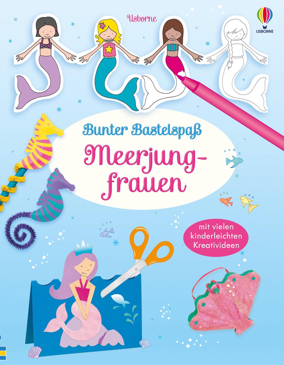 Cover: 9781789418781 | Bunter Bastelspaß: Meerjungfrauen | Leonie Pratt | Taschenbuch | 32 S.