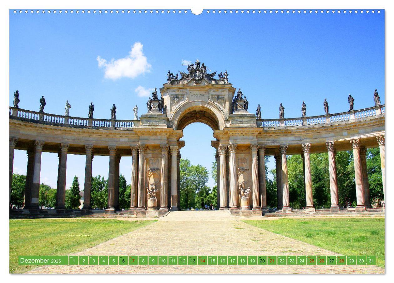 Bild: 9783435075867 | Rund um Schloss Sanssouci (Wandkalender 2025 DIN A2 quer), CALVENDO...