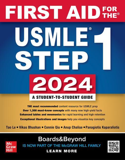 Cover: 9781266077203 | First Aid for the USMLE Step 1 2024 | Tao Le (u. a.) | Taschenbuch