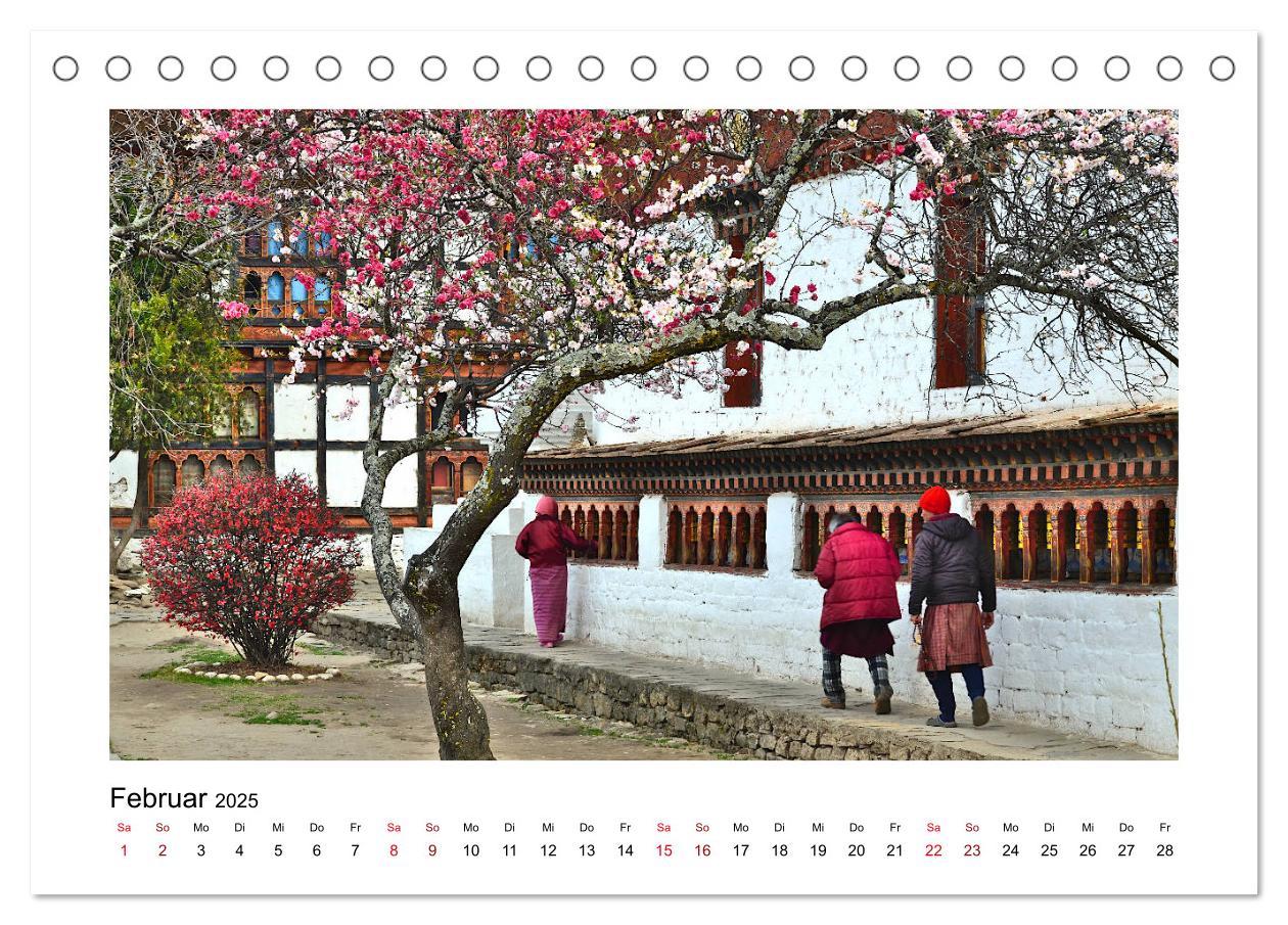 Bild: 9783435126620 | Bhutan ¿ Berge, Buddhismus &amp; Bruttonationalglück (Tischkalender...