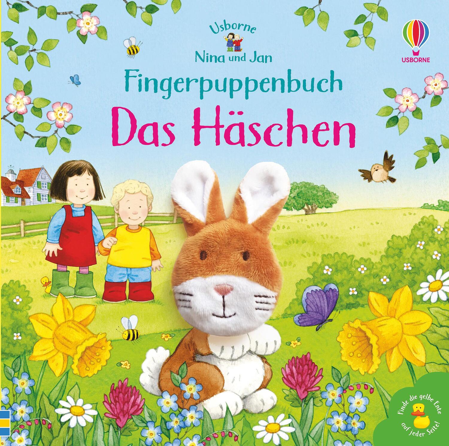 Cover: 9781789414479 | Nina und Jan - Fingerpuppenbuch: Das Häschen | Sam Taplin | Buch