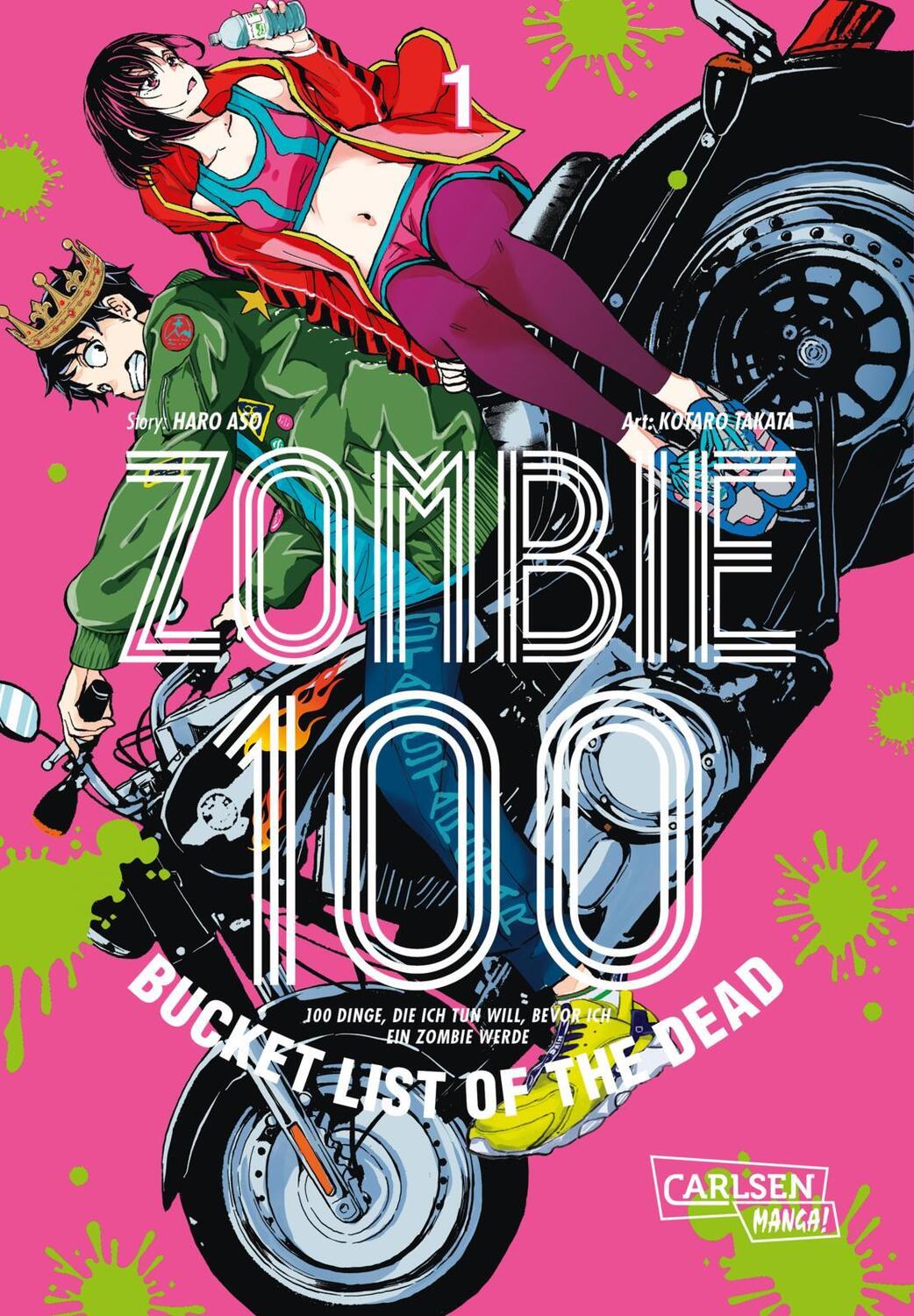 Cover: 9783551798572 | Zombie 100 - Bucket List of the Dead 1 | Kotaro Takata (u. a.) | Buch