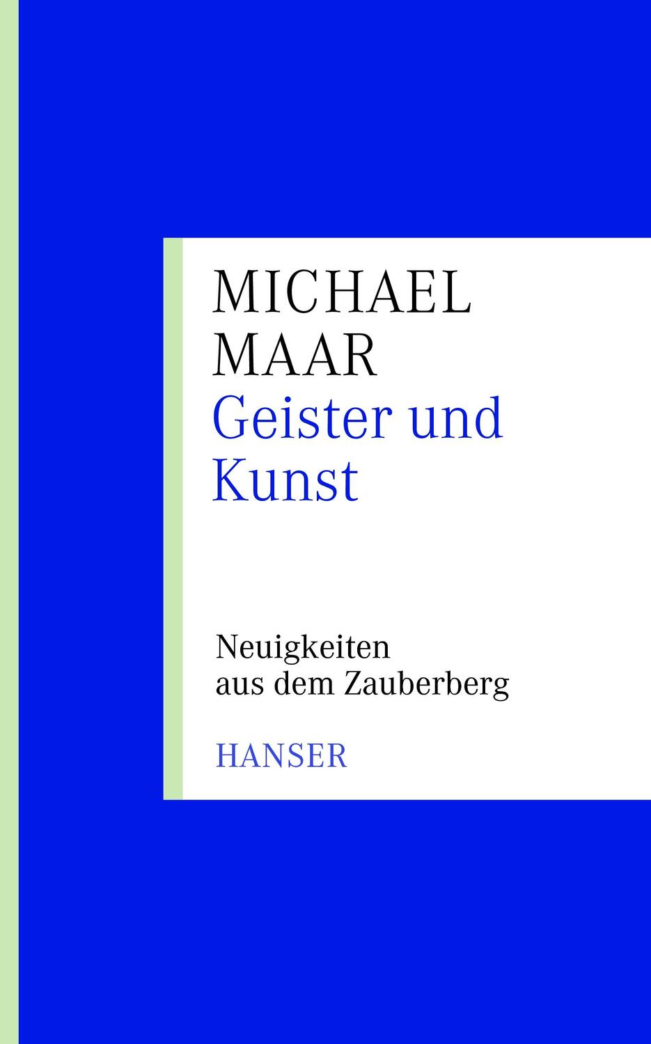 Cover: 9783446234314 | Geister und Kunst | Michael Maar | Taschenbuch | Paperback | Deutsch