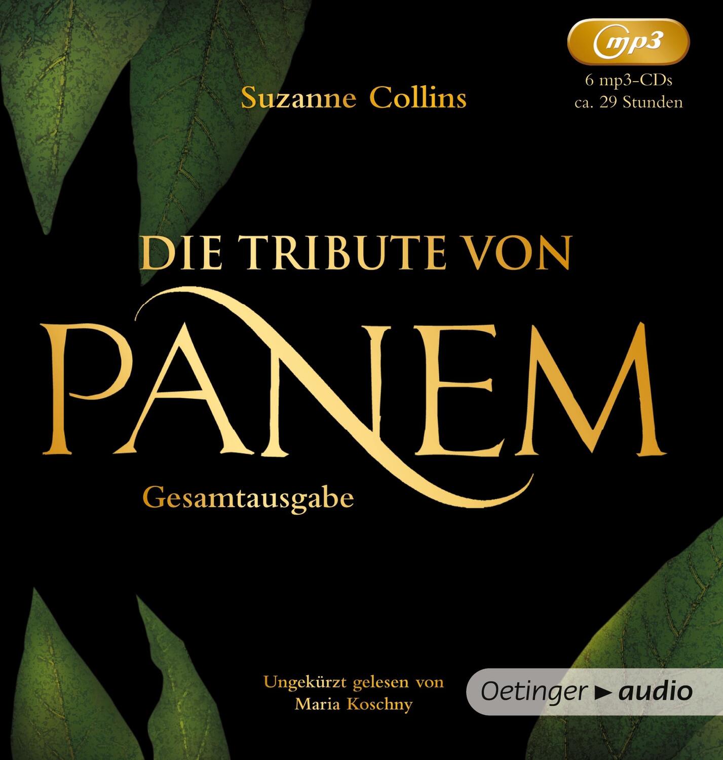 Cover: 9783837308808 | Die Tribute von Panem. Band 1-3 | Suzanne Collins | MP3 | 1746 Min.