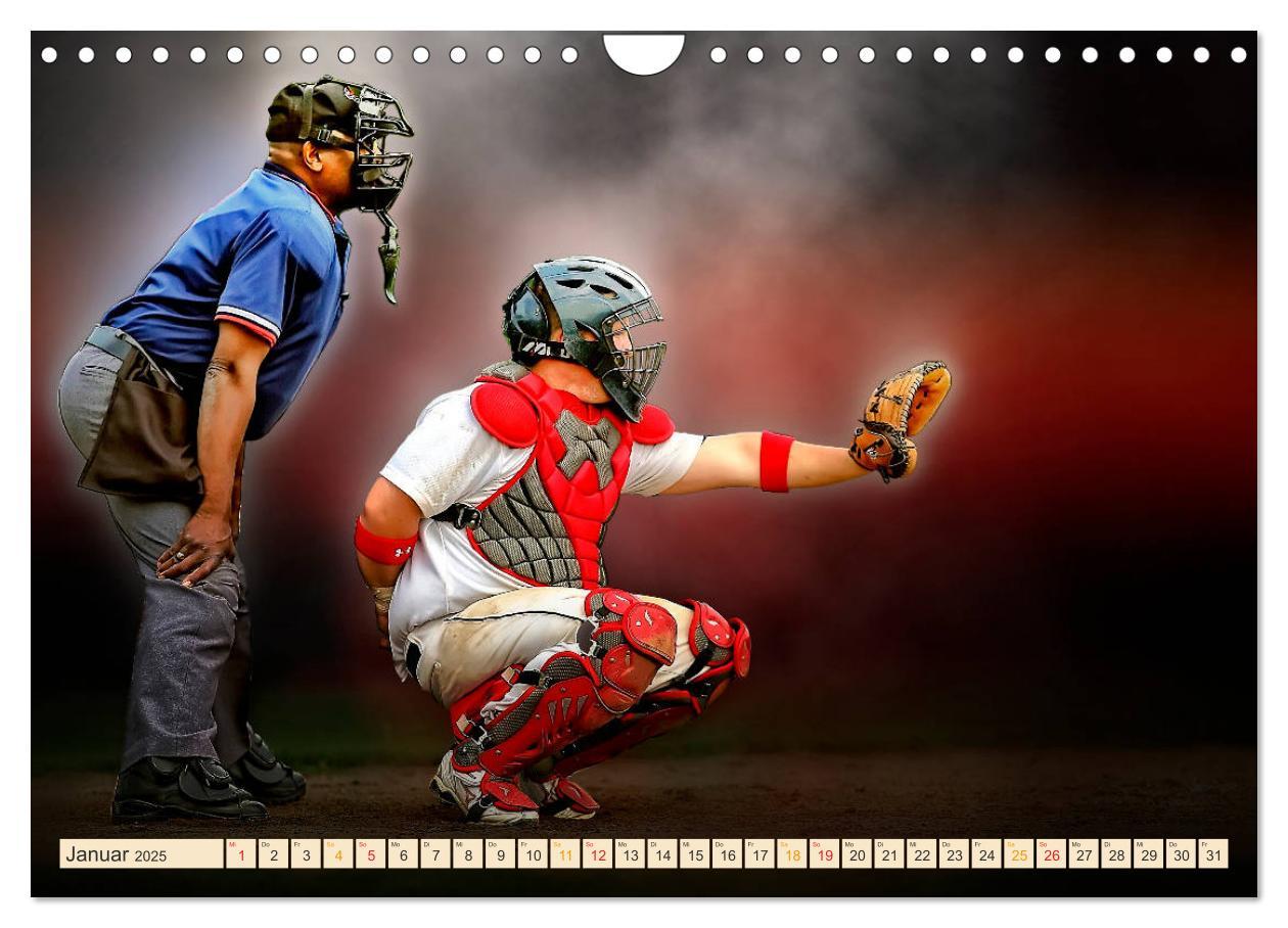 Bild: 9783435365807 | Baseball - Fight (Wandkalender 2025 DIN A4 quer), CALVENDO...