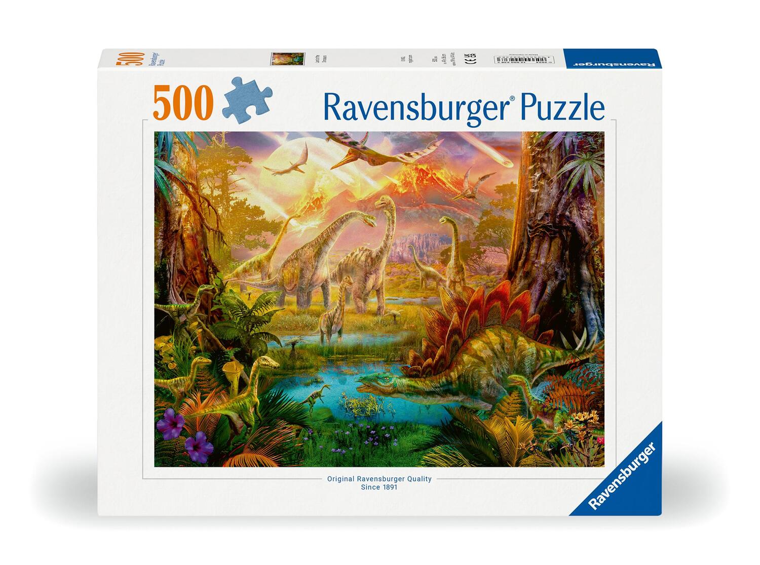 Cover: 4005555002383 | Ravensburger Puzzle - 12000238 Im Dinoland - 500 Teile | Stück | 2024