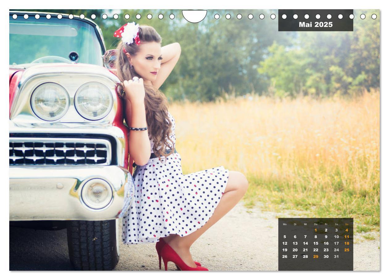 Bild: 9783435435722 | Rockabilly - Back to the 50s (Wandkalender 2025 DIN A4 quer),...