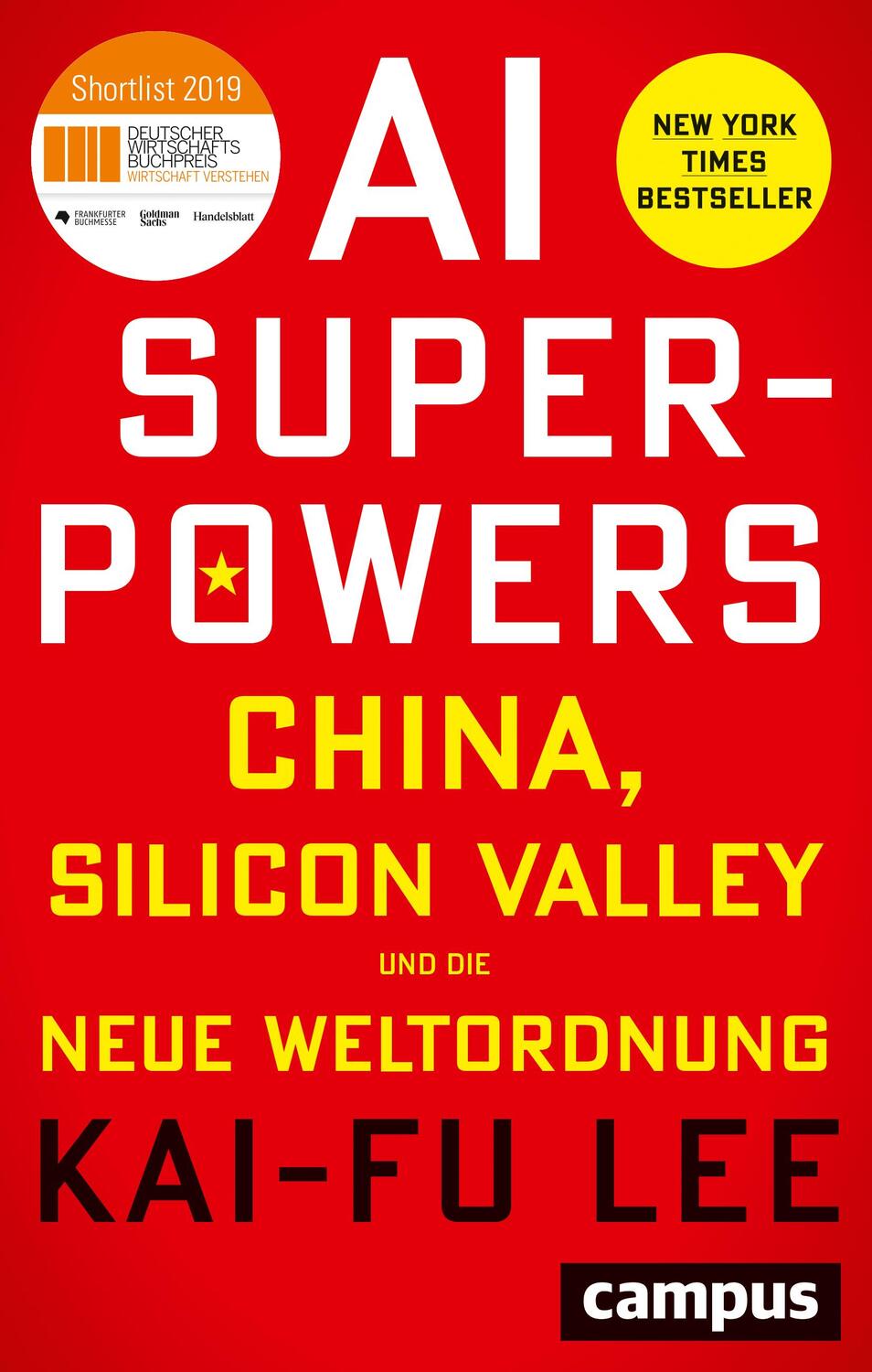 Cover: 9783593511252 | AI-Superpowers | China, Silicon Valley und die neue Weltordnung | Lee
