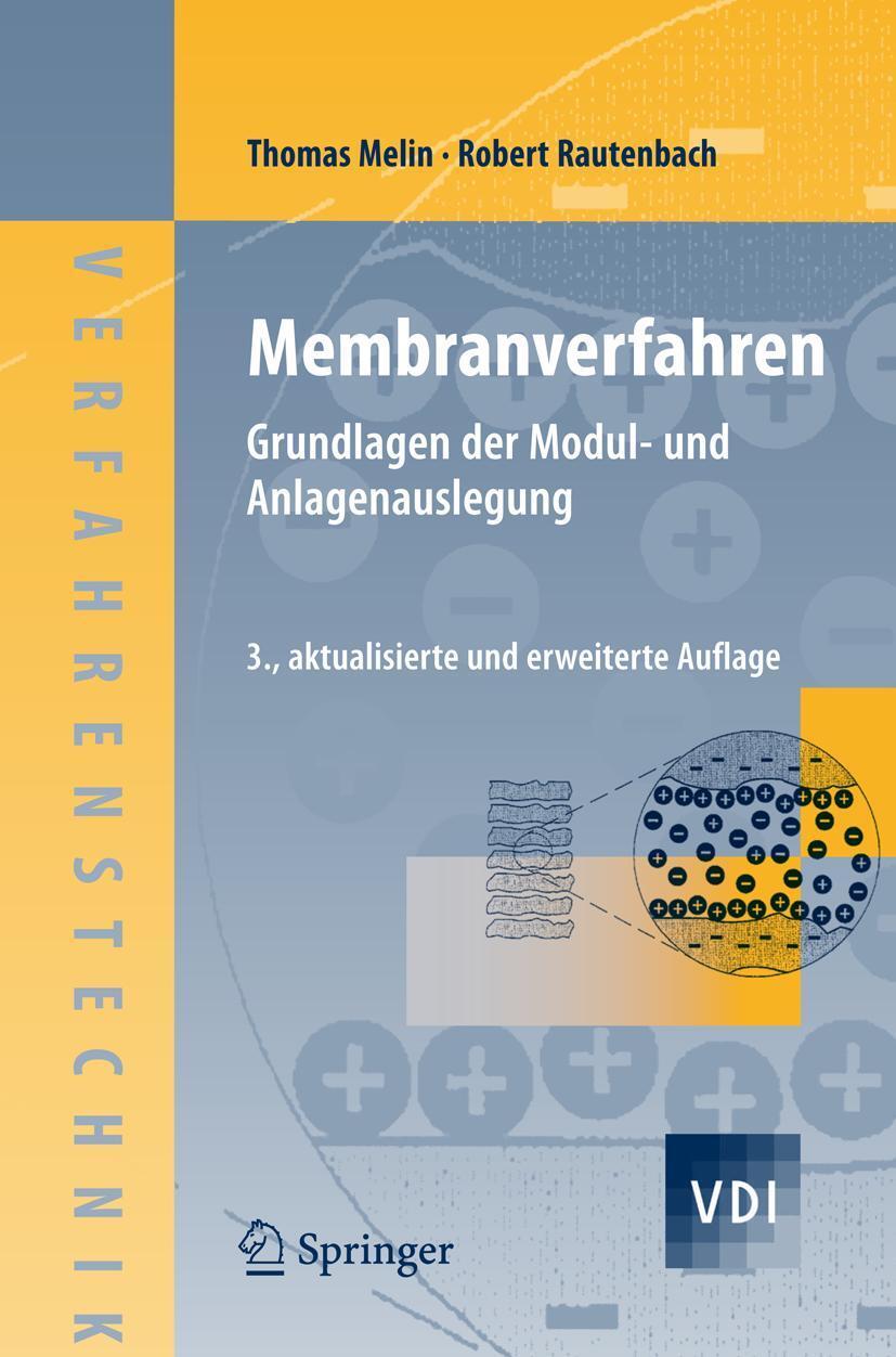 Cover: 9783540343271 | Membranverfahren | Grundlagen der Modul- und Anlagenauslegung | Buch