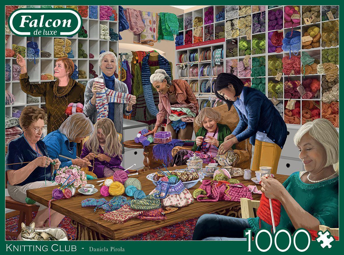 Bild: 8710126113691 | Knitting Club - 1000 Teile | Spiel | 11369 | Deutsch | 2022 | Jumbo