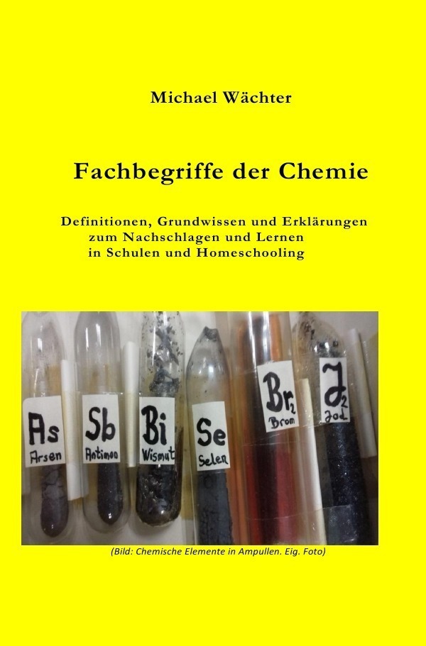 Cover: 9783753172149 | Fachbegriffe der Chemie | Michael Wächter | Taschenbuch | Deutsch
