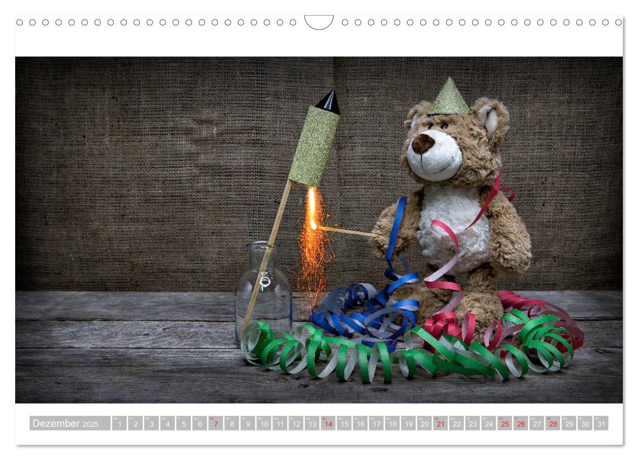 Bild: 9783435253432 | Eddy, der Teddy - 12 Bilder zum Schmunzeln (Wandkalender 2025 DIN...