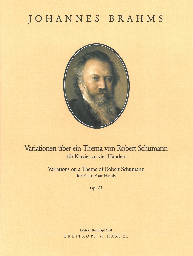 Cover: 9790004165706 | Variations on a theme of R.Schumann | Johannes Brahms | Buch