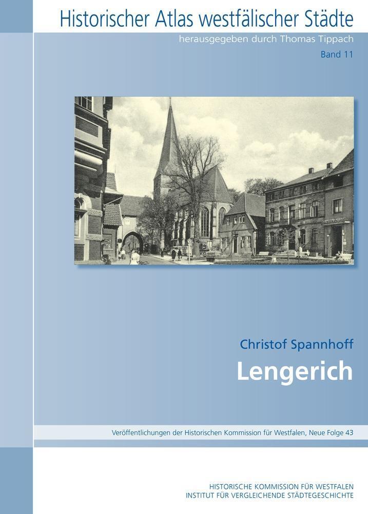Cover: 9783870234089 | Lengerich | Historischer Atlas Westfälischer Städte 11 | Spannhoff