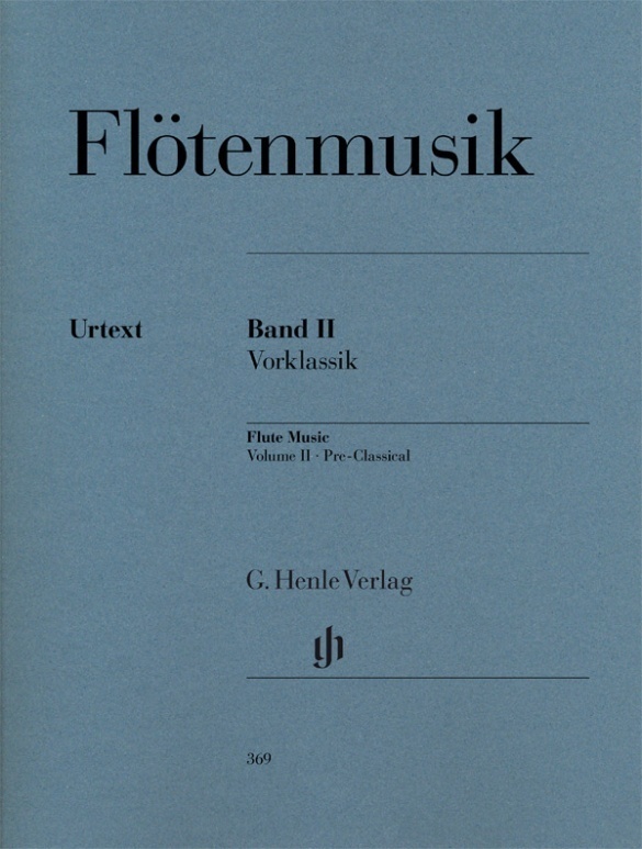 Cover: 9790201803692 | Flötenmusik II - Vorklassik | Besetzung: Flöte und Klavier | Graf