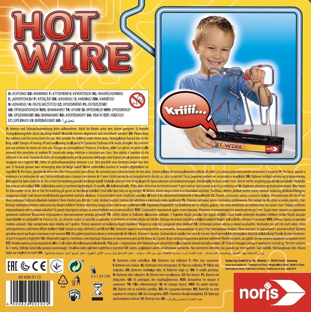 Bild: 4000826002024 | Hot Wire (Kinderspiel) | Spiel | In Geschenkkarton 4/4 fbg. | Deutsch