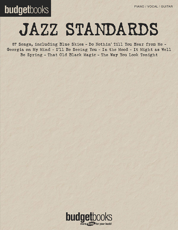 Cover: 73999108309 | Budgetbooks: Jazz Standards | Budget Books | Buch | 2002 | Hal Leonard