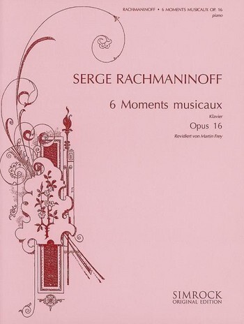 Cover: 9790221100399 | Six Moments Musicaux Op.16 | Sergei Rachmaninov | Buch