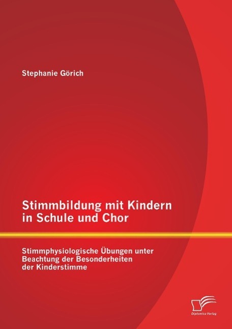 Cover: 9783842893320 | Stimmbildung mit Kindern in Schule und Chor: Stimmphysiologische...