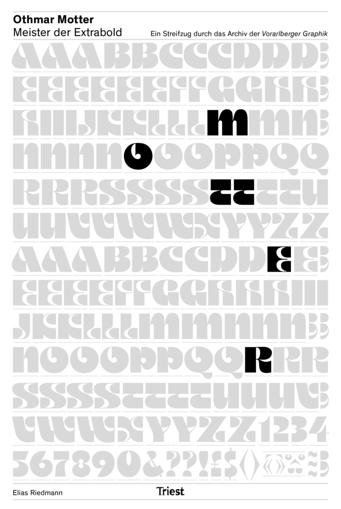 Cover: 9783038630333 | Othmar Motter, Meister der Extrabold | Elias Riedmann | Buch | 2019