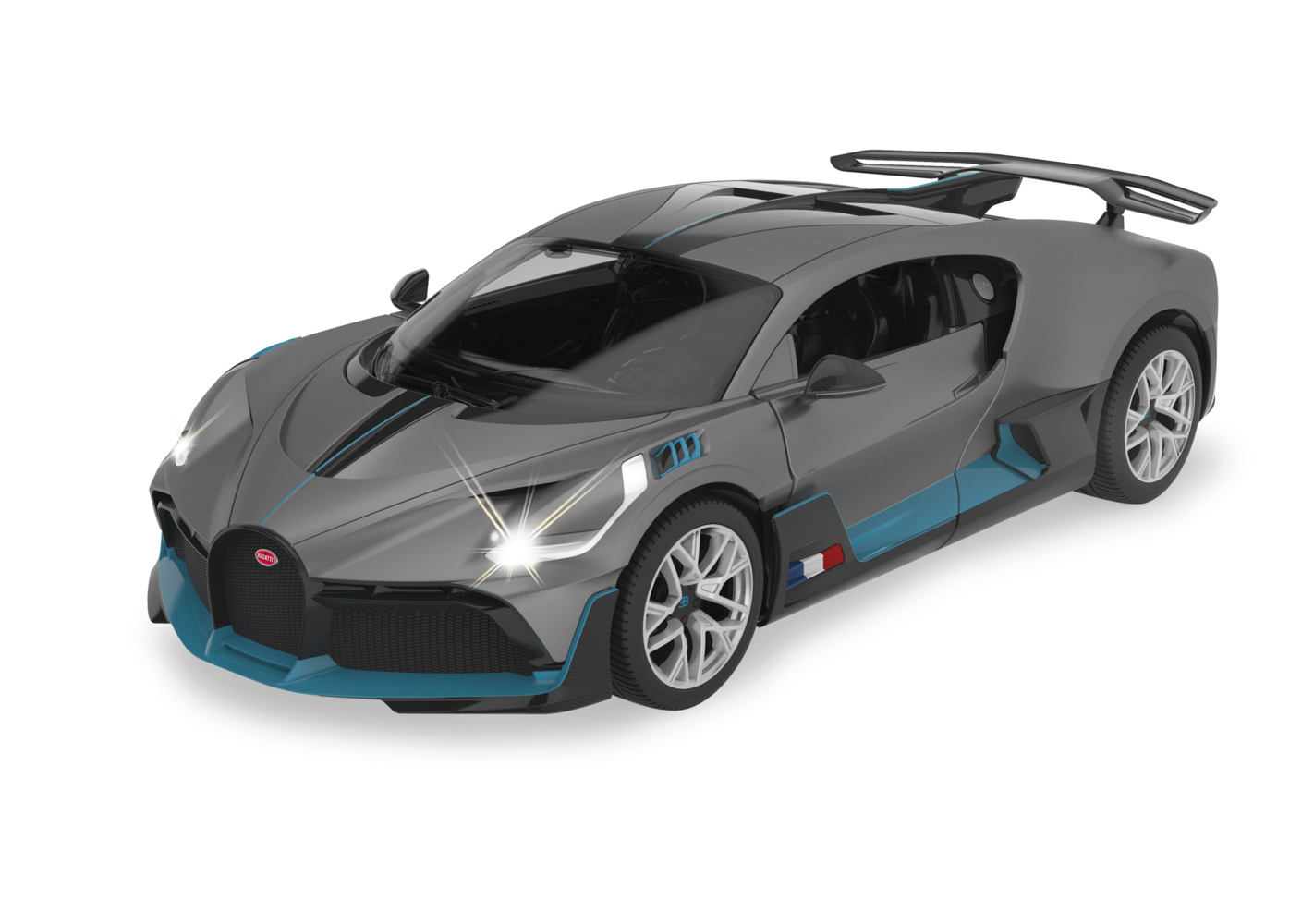 Cover: 4042774462444 | Jamara Bugatti Divo 1:14 grau 2,4GHz | Stück | In Karton | 2021