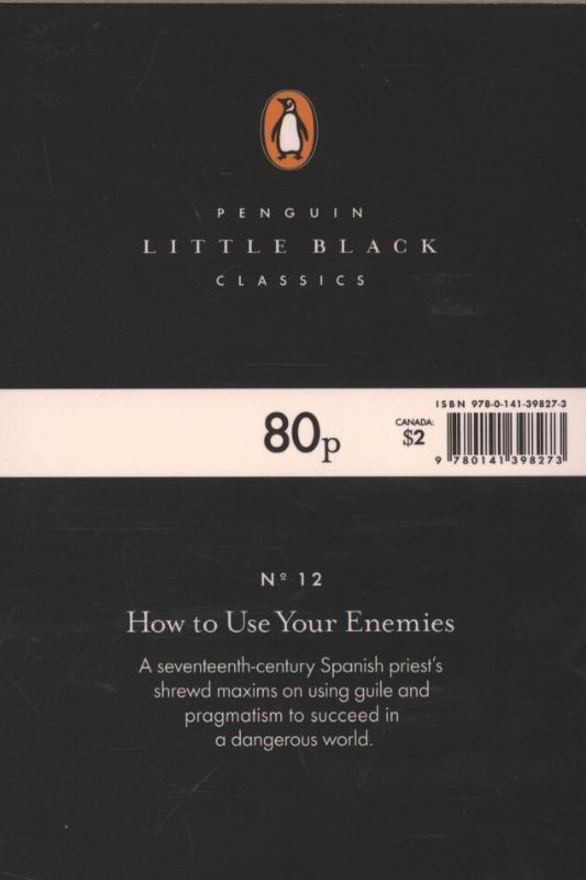 Rückseite: 9780141398273 | How to Use Your Enemies | Baltasar Gracian | Taschenbuch | Englisch