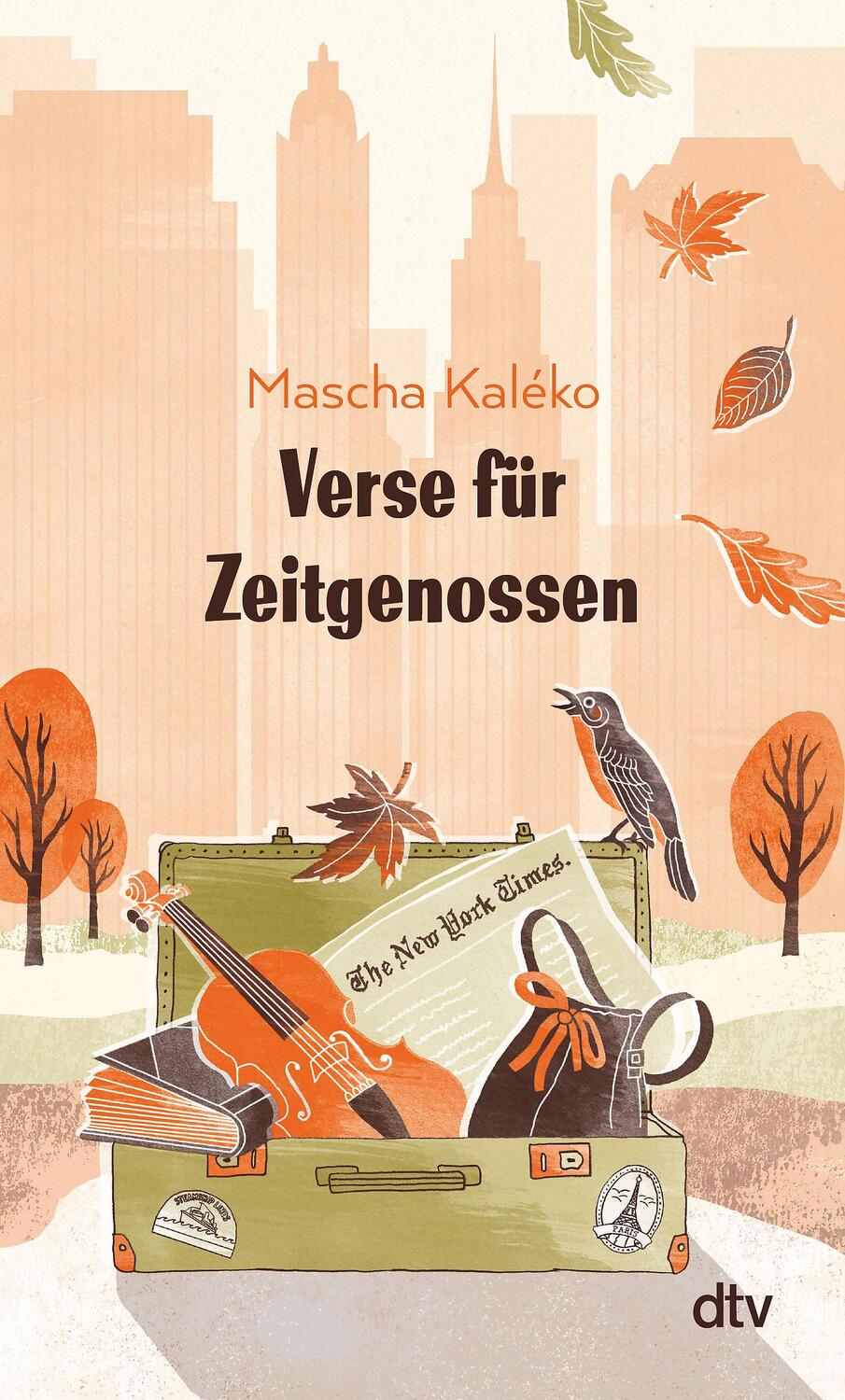 Cover: 9783423281393 | Verse für Zeitgenossen | Mascha Kaléko | Buch | Deutsch | 2017