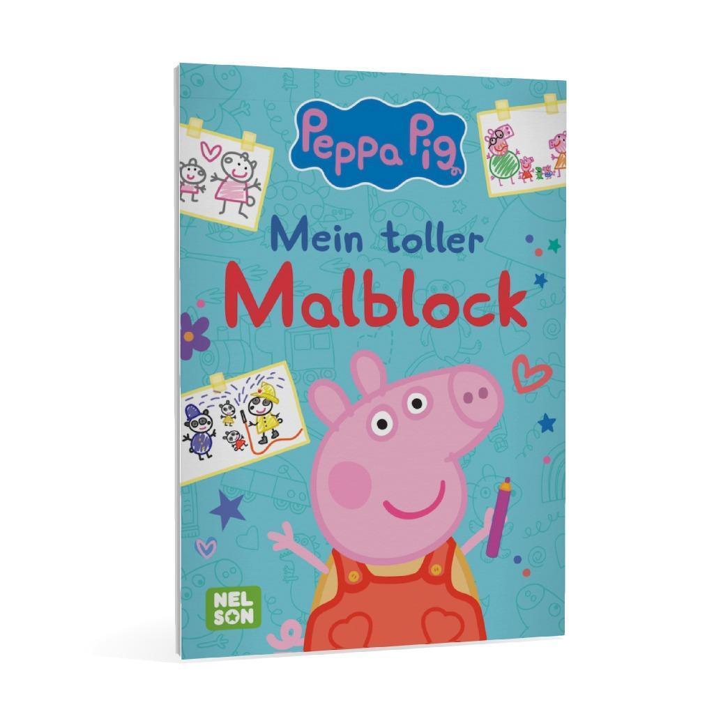 Bild: 9783845122496 | Peppa: Mein toller Malblock | Taschenbuch | Peppa Pig | Block | 128 S.