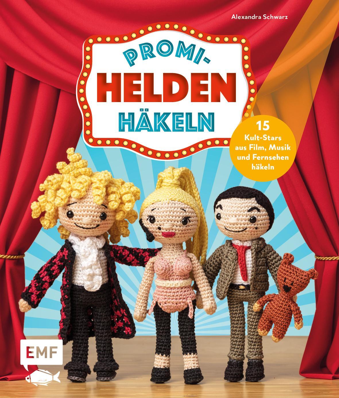 Cover: 9783745903591 | Promi-Helden häkeln | Alexandra Schwarz | Buch | Deutsch | 2021