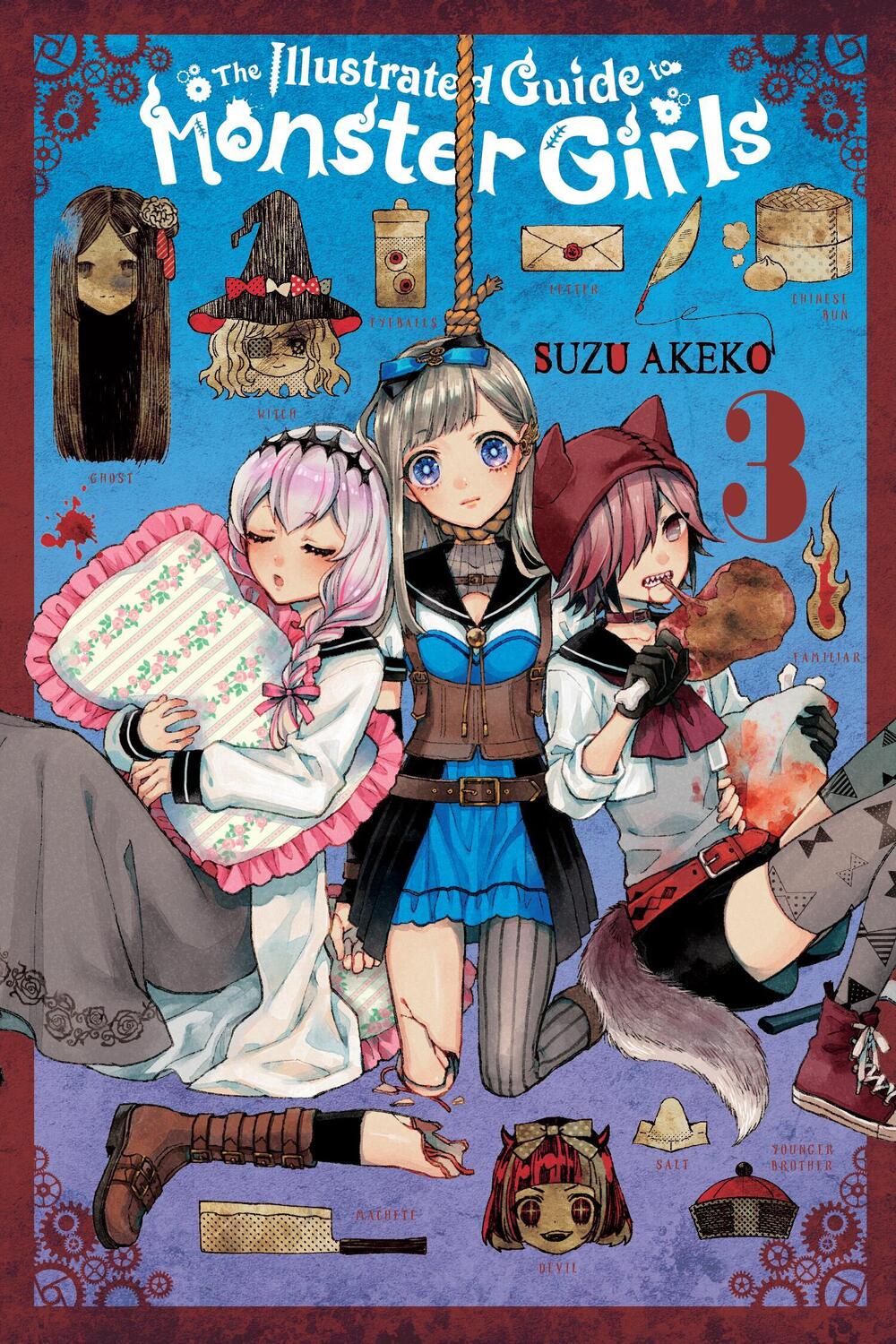Cover: 9781975365103 | The Illustrated Guide to Monster Girls, Vol. 3 | Suzu Akeko | Buch