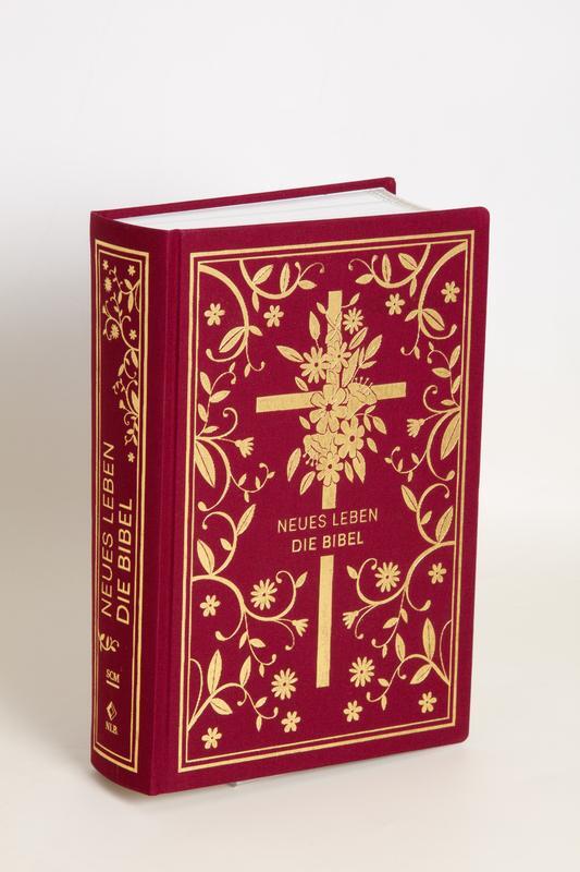 Bild: 9783417020120 | Neues Leben. Die Bibel - Golden Grace Edition, Bordeauxrot | Buch