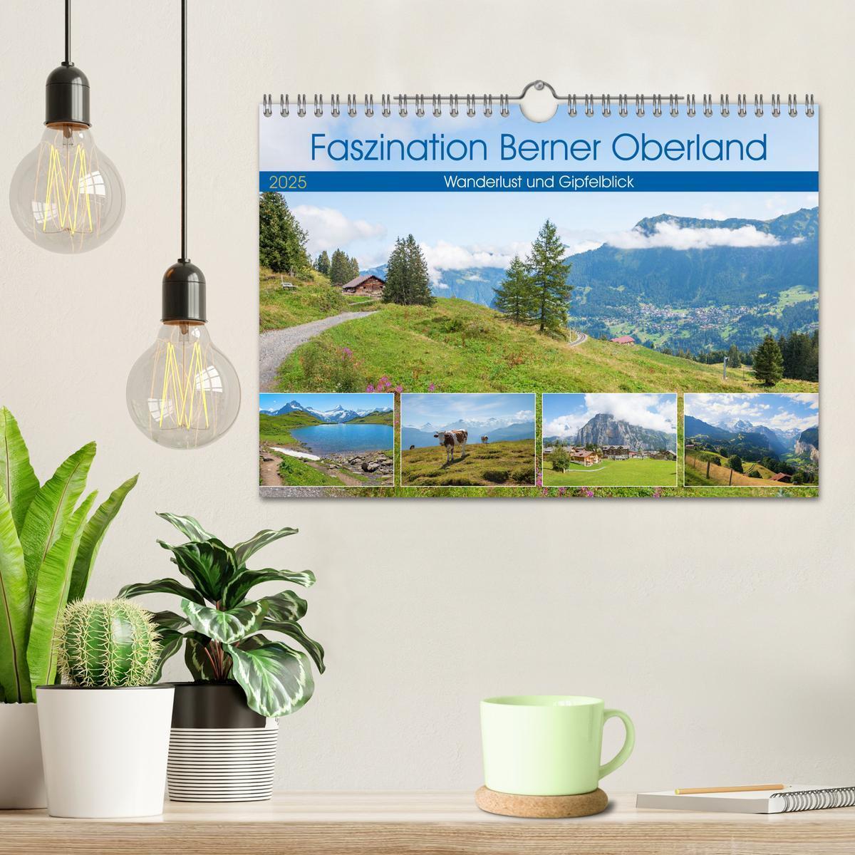 Bild: 9783383793202 | Faszination Berner Oberland - Wanderlust und Gipfelblick...