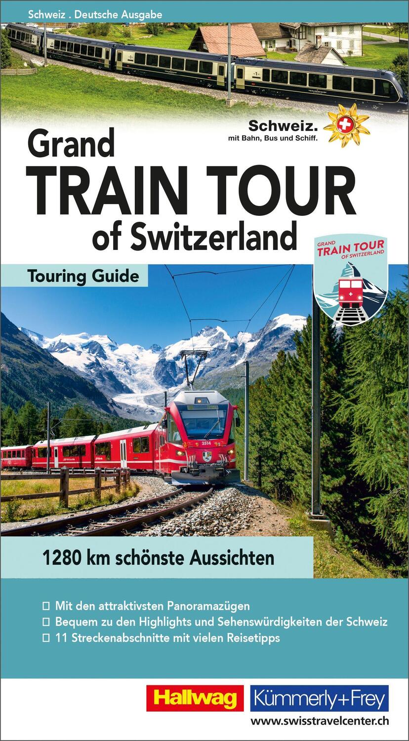Cover: 9783828309876 | Grand Train Tour of Switzerland, deutsche Ausgabe | Roland Baumgartner