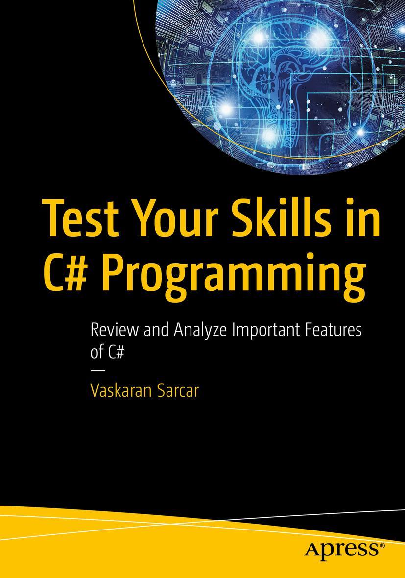 Cover: 9781484286548 | Test Your Skills in C# Programming | Vaskaran Sarcar | Taschenbuch