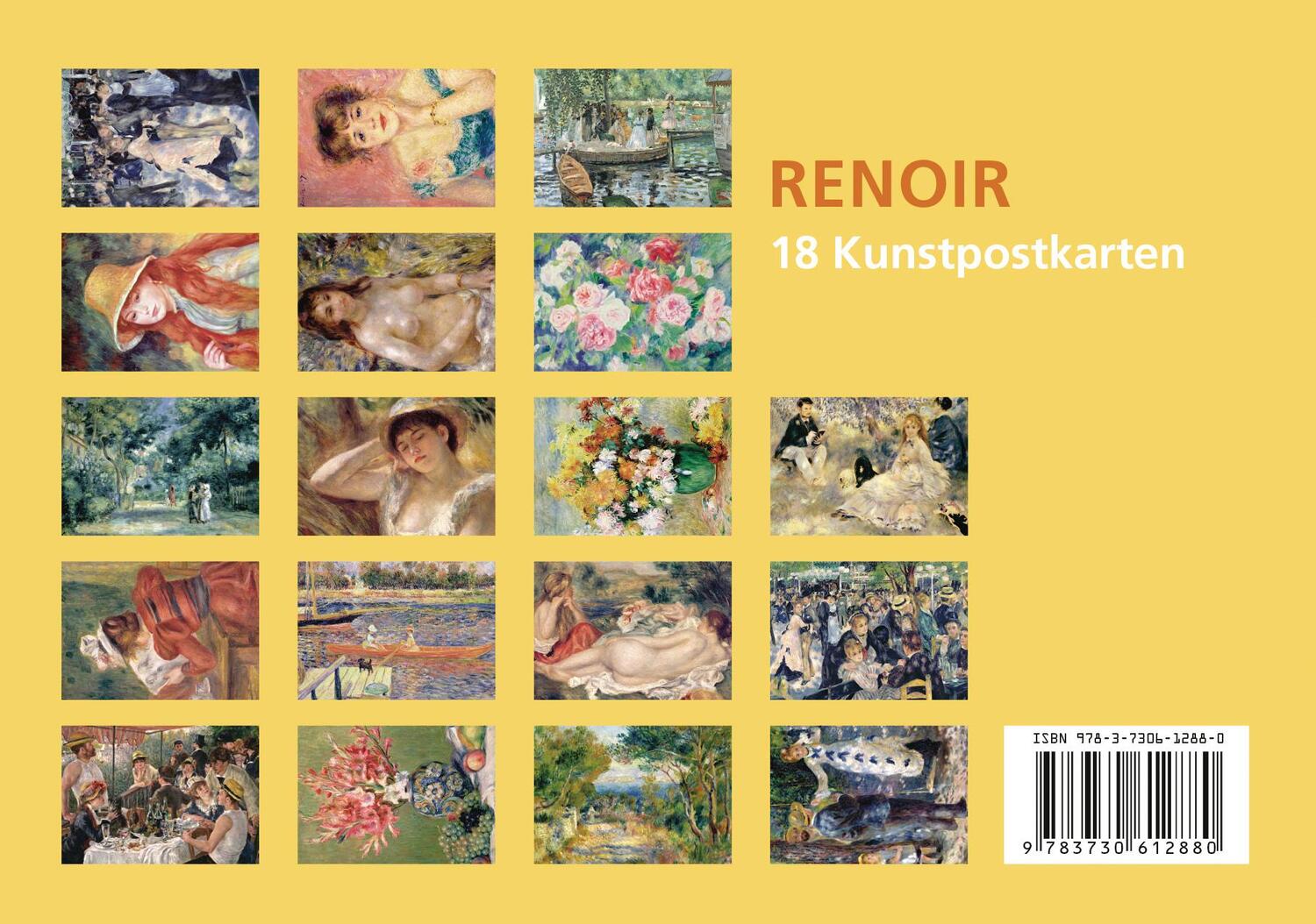 Bild: 9783730612880 | Postkarten-Set Pierre-Auguste Renoir | Stück | Anaconda Postkarten