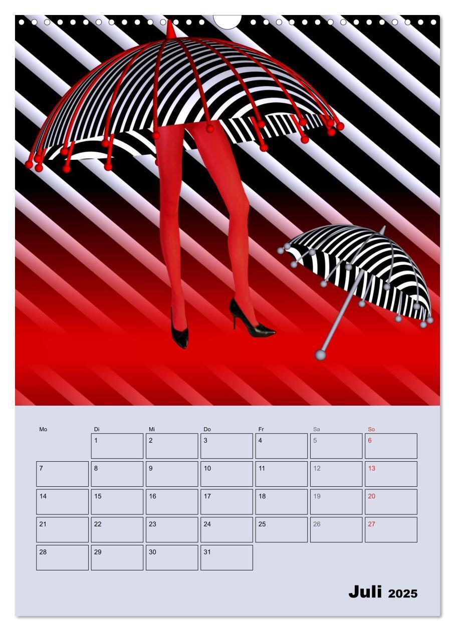 Bild: 9783457009994 | OpArt und mehr (Wandkalender 2025 DIN A3 hoch), CALVENDO...