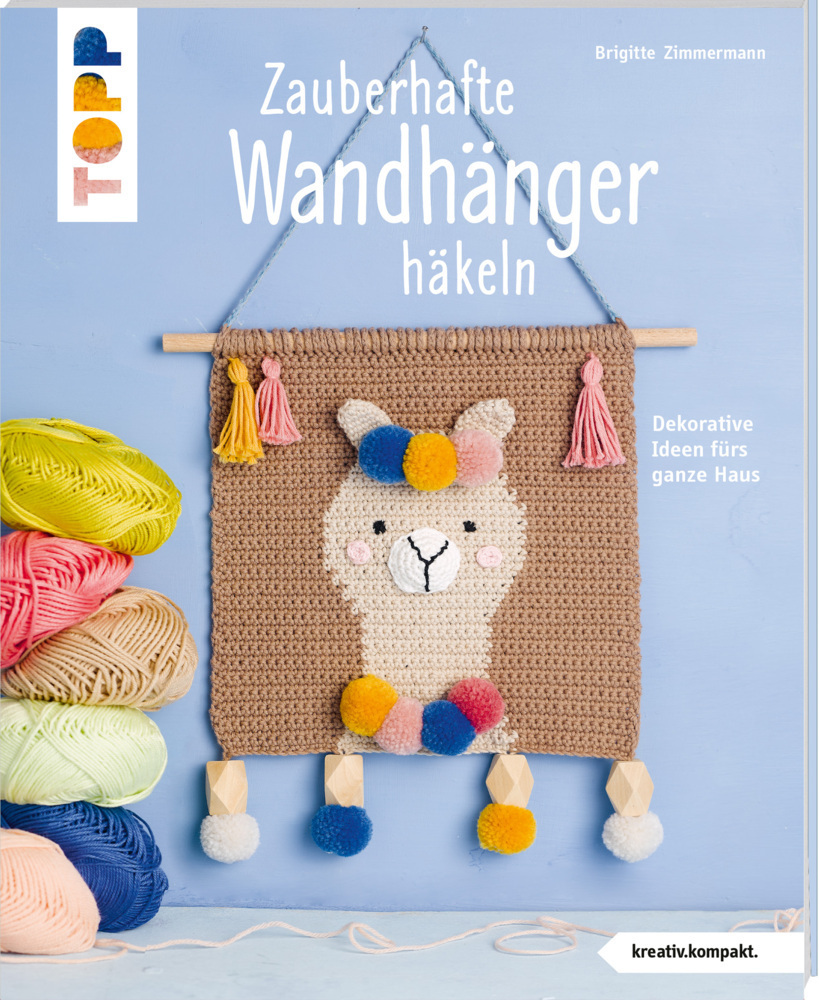 Cover: 9783772468537 | Zauberhafte Wandhänger häkeln (kreativ.kompakt.) | Brigitte Zimmermann