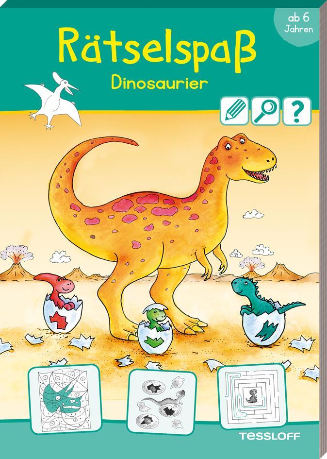 Cover: 9783788639105 | Rätselspaß Dinosaurier ab 6 Jahren | Taschenbuch | 80 S. | Deutsch